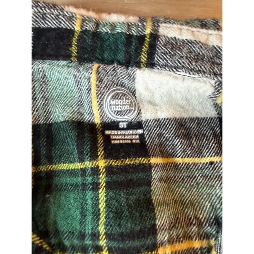 Boy's Toddler Flannel Shirt